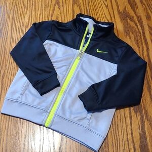 Nike Athletic Zippered Jacket - 24 months